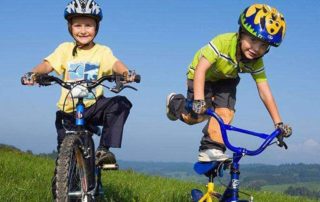 enseña a tu hijo a montar en bici