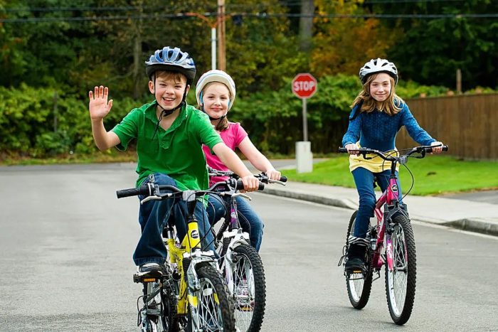 curso aprender a montar en bici niños