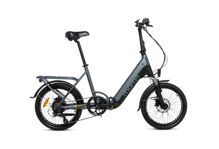 Bicicleta eléctrica plegable.
