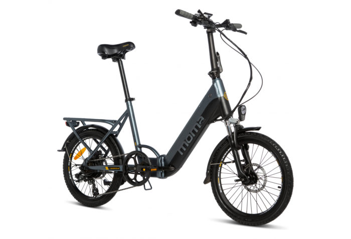 bicicleta eléctrica plegable.
